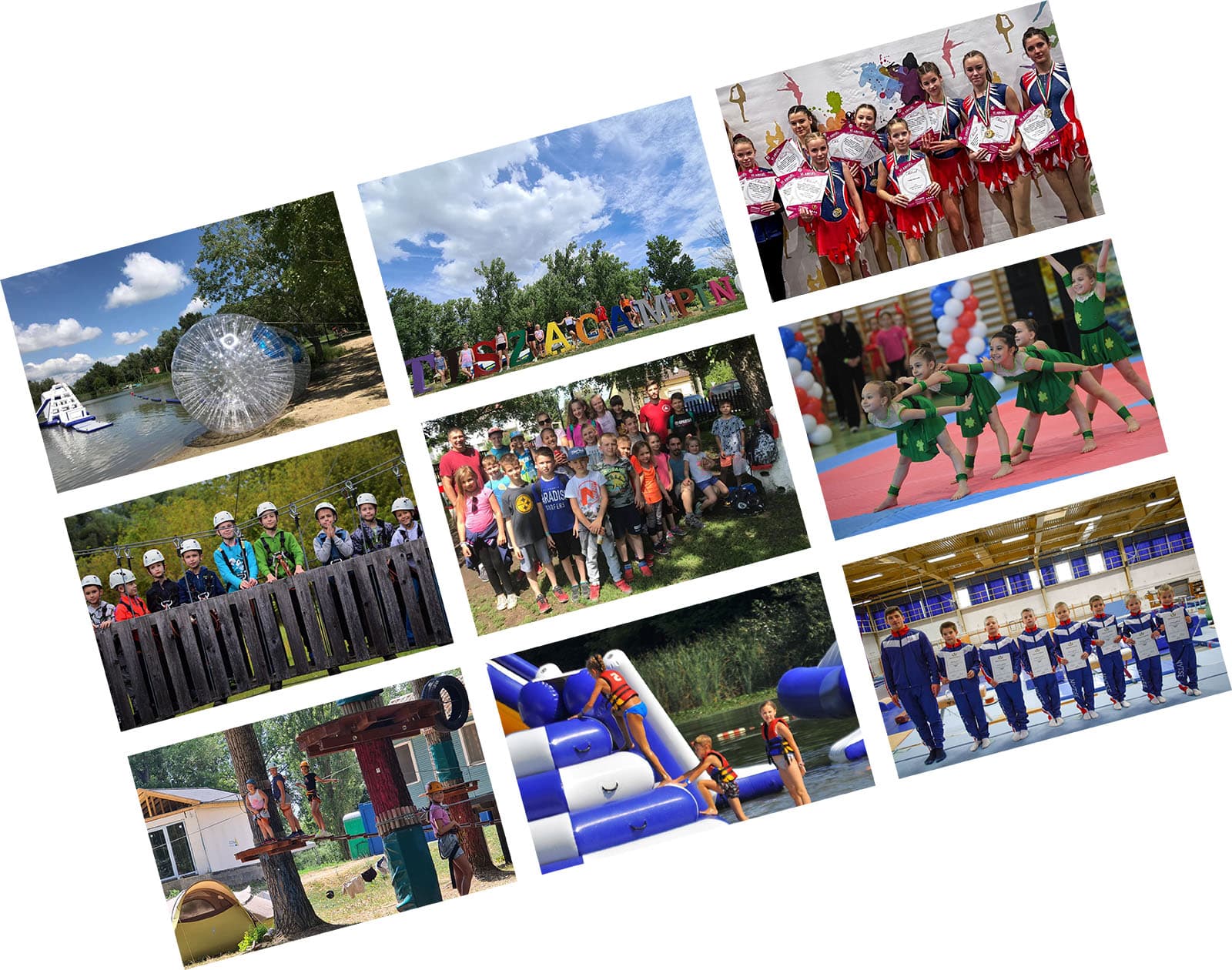 Nyíregyházi Torna Sportegyesület (NYTSE) nyári táborok hangulatképei
