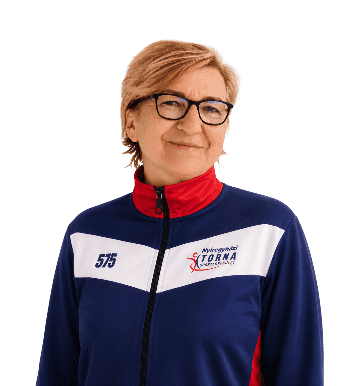 Szűcsné Varga Éva, a Nyíregyházi Torna Sportegyesület (NYTSE) edzője